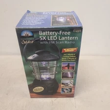 Innovage Outdoor 5X LED  Lantern Battery Free Hand Crank