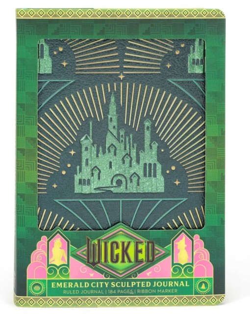 Wicked: Emerald City Sculpted Journal by Insight Editions Hardback NEW - Image 6