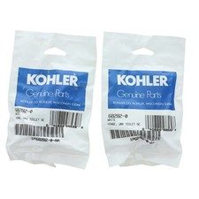 2x Kohler 68282-0 Universal Toilet Seat Hinge, White