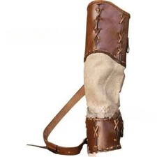 Medieval Archery Arrow Quiver Holder Waist Holder Bag Pouch Hunting Outdoor NEW