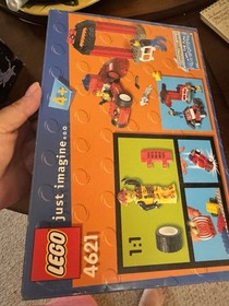 Lego 4621 Jack Stone Red Flash Station Minifigures Car New Sealed Box