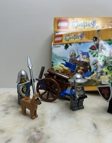 LEGO Castle Forest Ambush 70400 Knights Dragons All Minifigs & Manual Complete