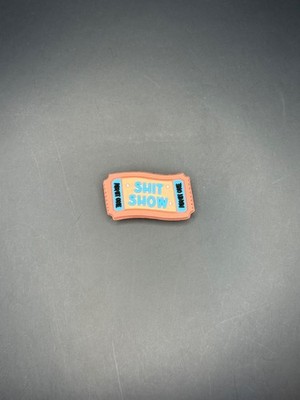 Ticket to the Show Schuh Charm | Meme | Lustig | Clog Charm | Jibbitz