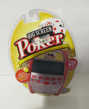 Radica Games Big Screen Poker Electronic Handheld Game
