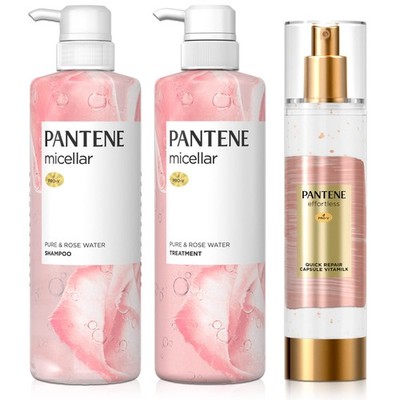 Pantene Sera Shampoo Treatment Vitamilk Pure & Rose Water