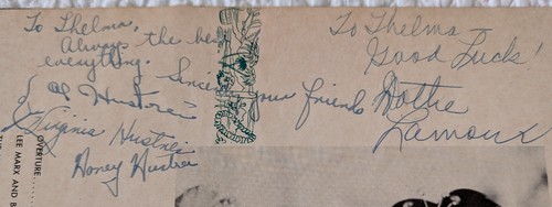 1953 DOROTHY LAMOUR Presents Her VARIETY REVUE Signed Program SOUTH SEA ISLANDER - Bild 5 von 7