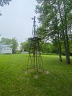 Heller Aller Windmill  8ft Eccentric Direct Stroke w/ tower, great decor mill — photo 7