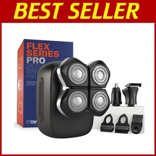 FlexSeries Pro Electric Shaver - Men's Grooming Kit