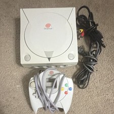 SEGA Dreamcast White Console HKT-3020 NTSC-U/C Controller AV/Power Cords