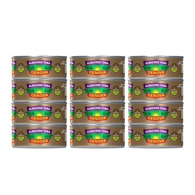 Albacore Tuna in Olive Oil, 5 Ounce Cans (Pack of 12), Low Sodium, Wild Caught C