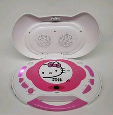 2013 Hello Kitty KT2003B CD Karaoke System/ CD Player Tested Great Condition