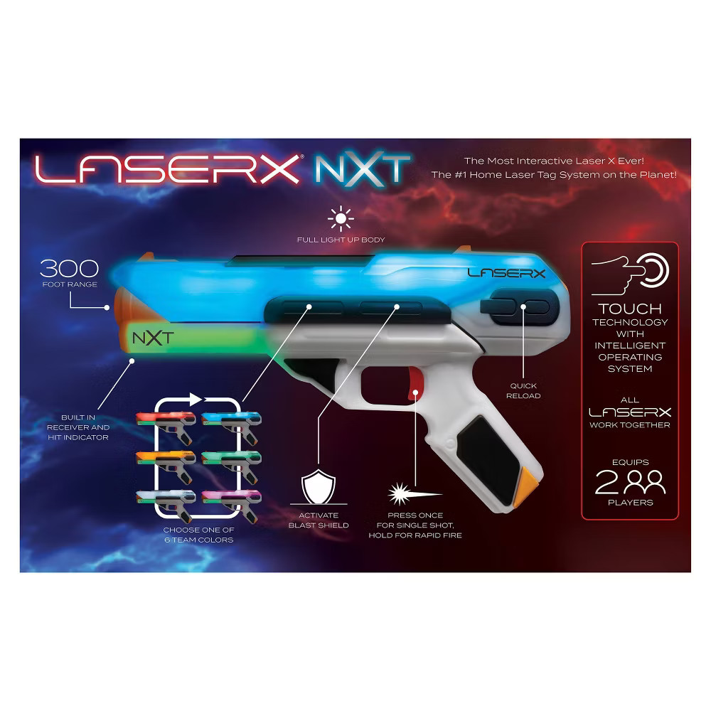 Laser X Max 2 Player 300 Range Toy Blaster | eBay
