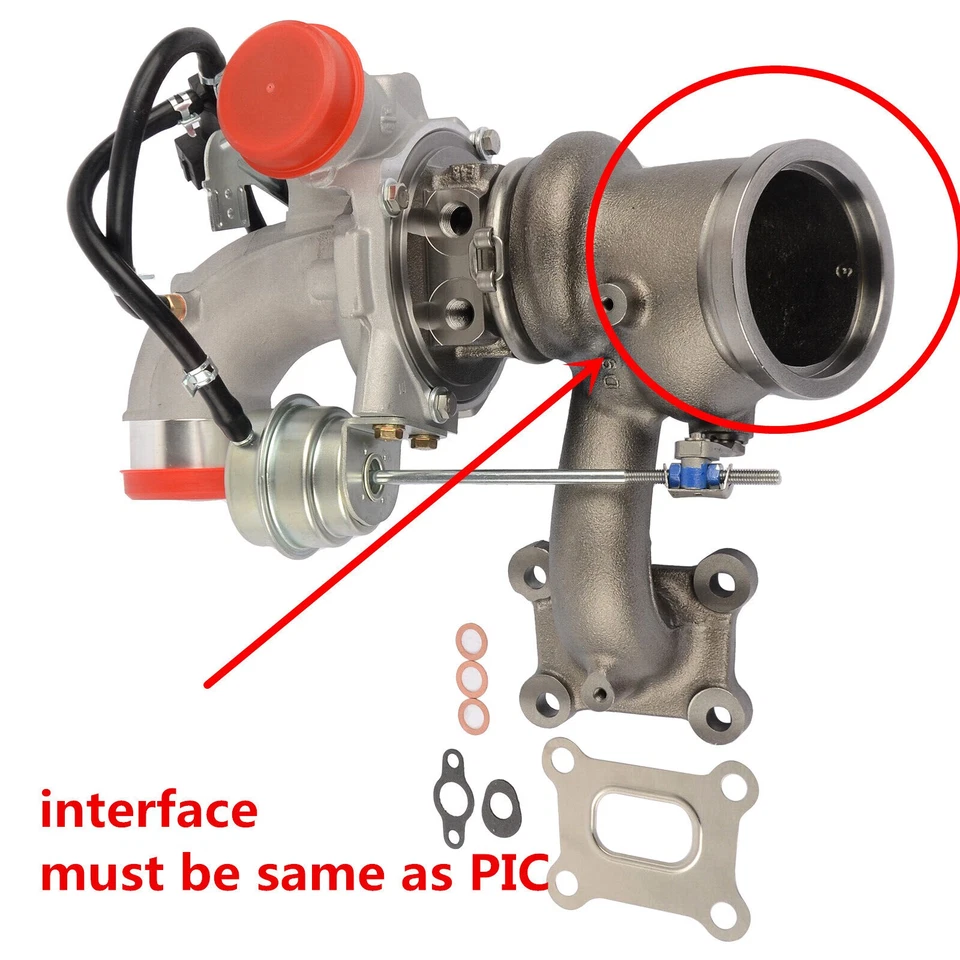 Turbo Turbocharger For 2013-2016 Ford Escape Fusion Taurus Lincoln MKZ 2.0L K03 - Изображение 4 из 4