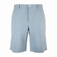 FootJoy Performance 10  Golf Shorts Blue Gingham Men  s Size W36