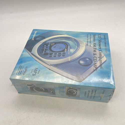 Sharper Image CD Player MP3 AM/FM Stereo Shower Companion Water Resistant SI738 - Picture 6 of 7