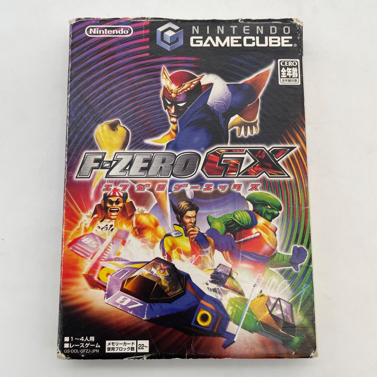 Nintendo Gamecube F-Zero GX w/ Cartridge, Case, Manual Japan