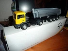 Conrad 6615/0 MAN & Tipper, Baumassig Stark, 1:50, MINT BOXED