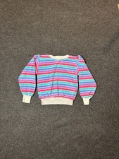 Vintage Buster Brown Boys Red Sweatshirt 6 Line Drawing Child Graphic Waldo