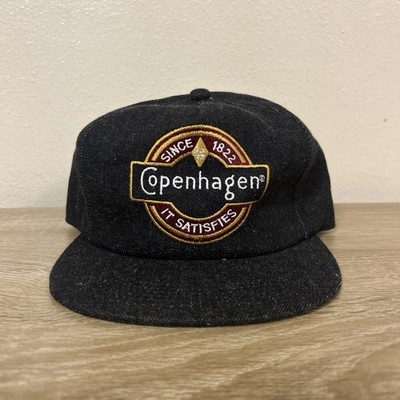 Copenhagen Buckle Back Hat Vintage Made In USA Tobacco US 90’s