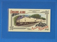 2019 Topps Allen & Ginter Chugging Along Insert Mini #CA-13 Long-Distance Train