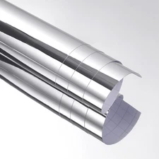 12 x 315 Inch Self Adhesive Flexible Mirror Sheets Non-Glass Mirror Stickers