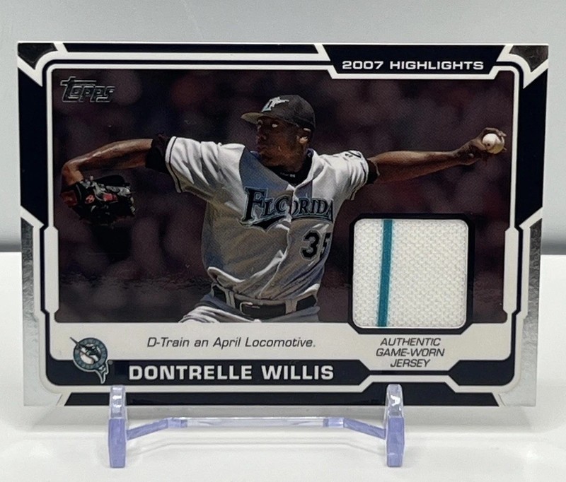 2008 Topps - Highlights Relics Dontrelle Willis #HR-DWW (MEM)