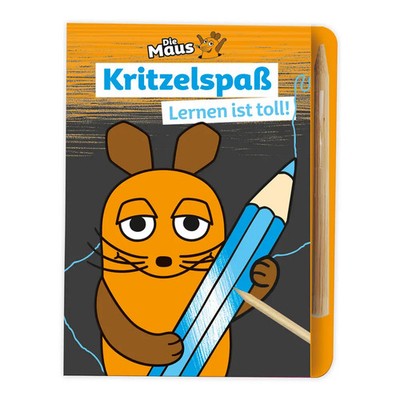 Trötsch Die Maus Mini-Kratzblock Kritzelspaß Lernen ist toll | Co.KG | Buch