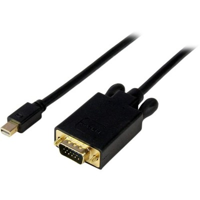 StarTech.com 3ft (1m) Mini DisplayPort to VGA Cable - Active 3 feet, Black