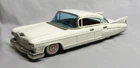Vintage Bandai 1959 11" White Cadillac Tin Litho Friction Car VGC