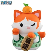 Mega Cat Project ONE PIECE Nyan Piece Fortune Lucky Cat Pirates Mini Figure Nami