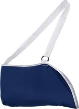 McKesson Arm Sling for Left or Right Arm, Hook-and-Loop Strap, Blue, One Size