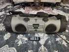 Vintage JVC RV-B90GY Boombox With Original OEM Remote, Case, Strap READ