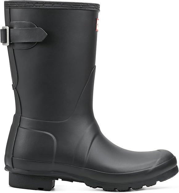 NEW!! Hunter Womens Original Short Back Adjustable Boots - Variety (BLACK-NAVY) View 5