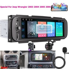 For 2003-2006 Jeep Wrangler 6.9" Android 15 Carplay Car Stereo Radio GPS Navi 4G