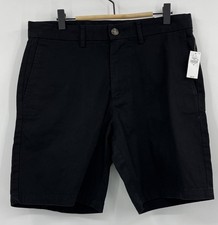 New Old Navy 32 Slim Chino Shorts Built-In Flex Flat Front Pockets 8" Inseam