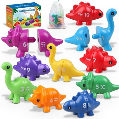 Toddler Dinosaur Montessori Toys for 1 2 3 4 Year Old Boy Girl Birthday Gift ...
