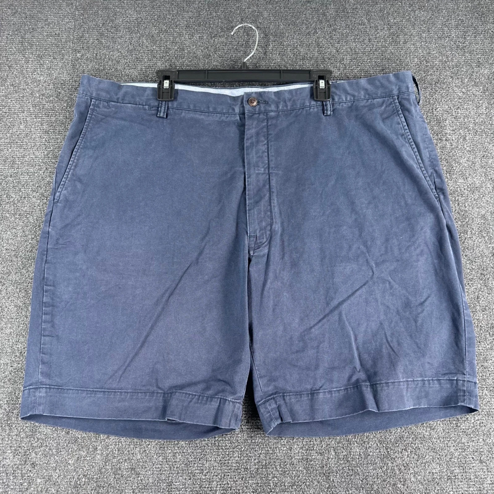Polo Ralph Lauren Shorts Mens 46 Navy Stretch Classic Fit Chino Cotton Twill