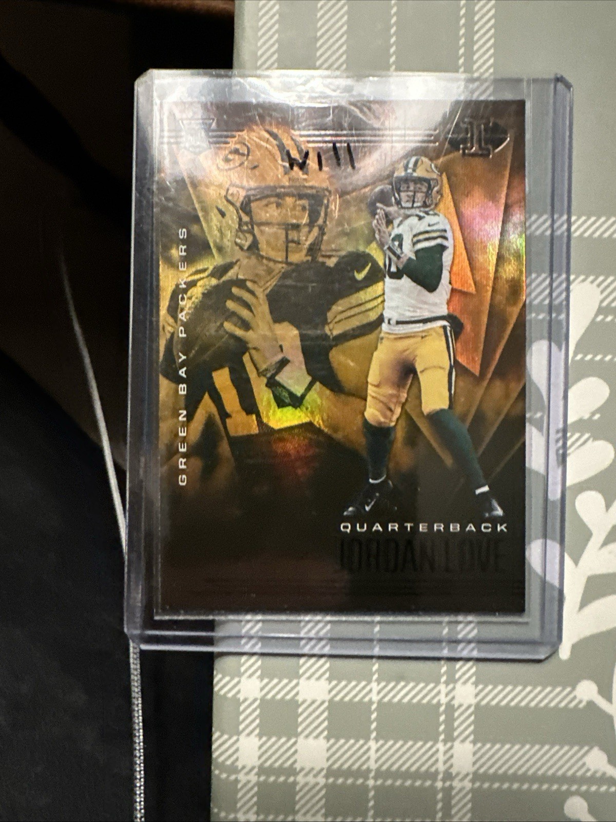2020 Panini Illusions - Jordan Love #8 Trophy Collection Orange (RC)