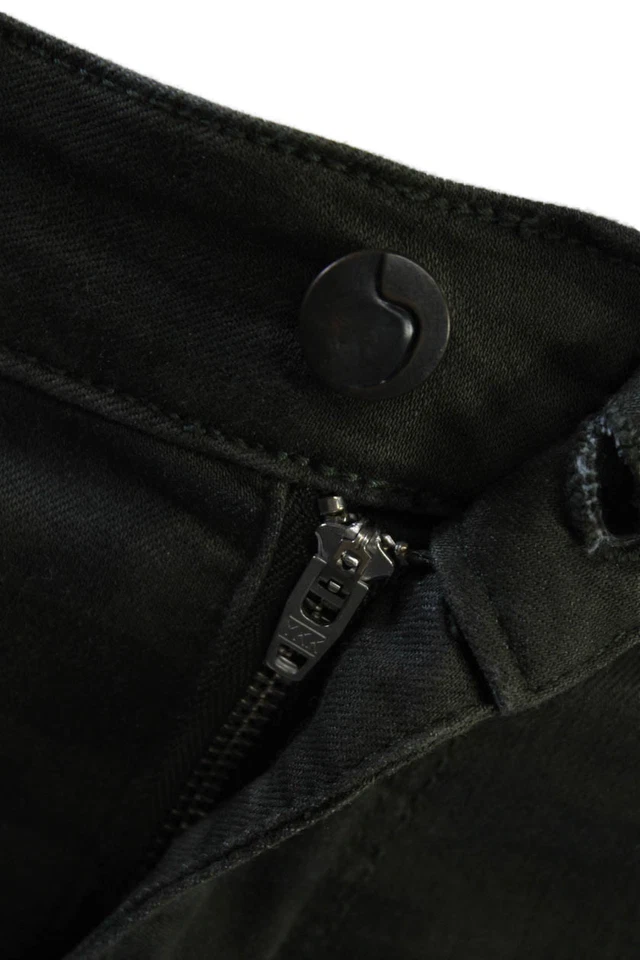 Pantalones de mezclilla Joes para mujer con cremallera tiro medio camuflaje flecos verde talla 26 Foto 4 de 4