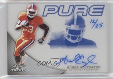 2013 Leaf Trinity Pure Blue 12/25 Andre Ellington #P-AE1 Auto 0af