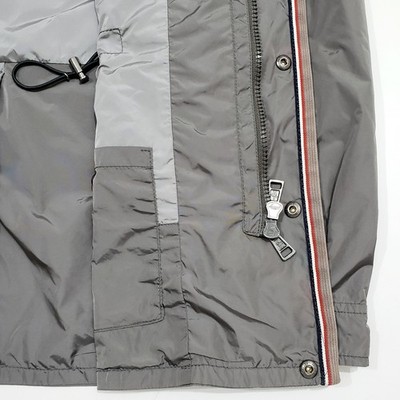 MONCLER BERTRAND M-65 Field Military Jacket Stow Hood Strap Logo