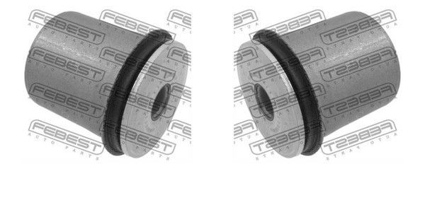 2X Febest Querlenkerlager Vorne Links Rechts FüR Toyota Land Cruiser 100 _J1_-image