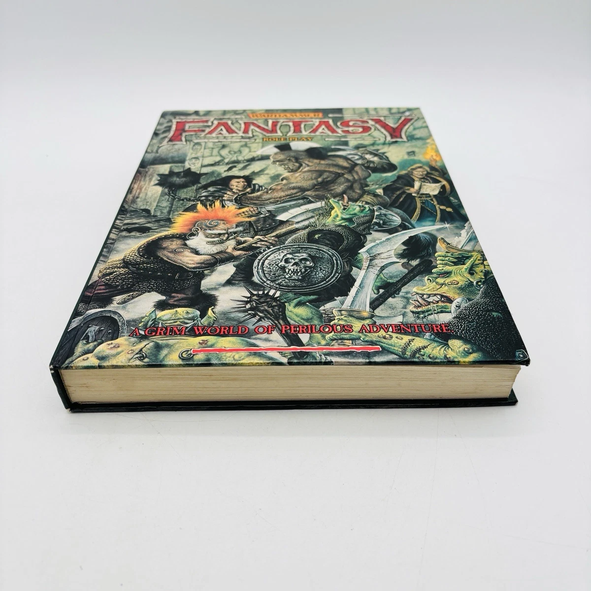 Warhammer Fantasy Roleplay 1st Edition Rulebook - 1986 Hardcover UK 1st Print