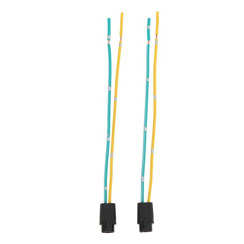 2pcs Bulb Base 12V T5 LED Light Bulb Sockets W/ Wire For Automobiles ♫ - Picture 6 of 22