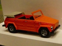 1/87 Busch Vw 181 Kurierwagen Orange 52705