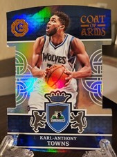 2016-17 Panini Excalibur Coat of Arms Karl-Anthony Towns #6