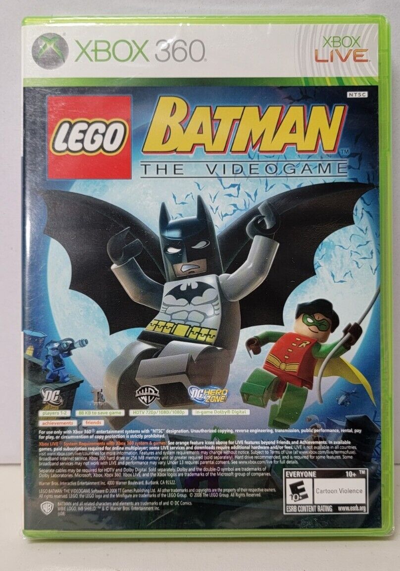 LEGO Batman: The Videogame (Microsoft Xbox 360 & Xbox One, 2008)