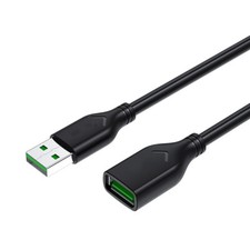 CAVO PROLUNGA MASCHIO FEMMINA USB 2.0 FOTO FOTOCAMERA PC STAMPANTE 1,5 3 M METRI