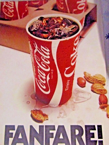 1989 Coca Cola Original Print Ad-FANFARE 8.5 x 11" - Picture 6 of 6
