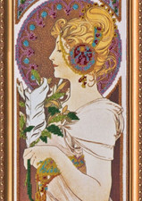 Kit de broderie de perles Chantal - ensemble artisanal de perles à faire soi-...
